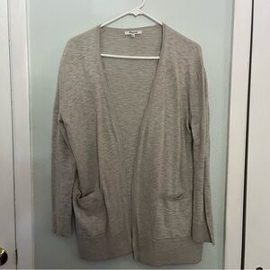 Madewell waist length open cardigan